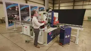 Sunrise Semi-Automatic CNC Ironworker Live Demo