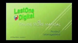 LastOne Digital Online Store Product Management User Manual