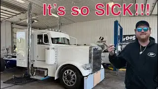 My CUSTOM Peterbilt 379 is so SICK!!!! Sally the Burnout Truck is Back????