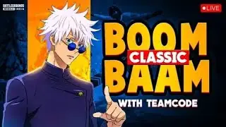 CLASSIC BOOM BAAM GAMEPLAY | BGMI LIVE | WITH TEAMCODE | FUN STREAM |