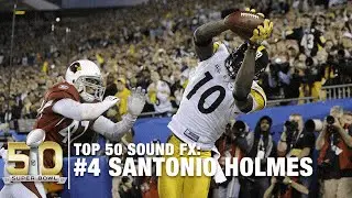 Top 50 Sound FX | #4: Santonio Holmes TD Catch! | NFL