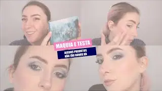 Maquia e Testa: paleta Twilight Colourpop, base Skin Tint Ruby Kisses....