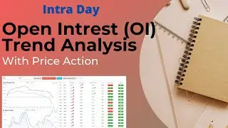 Open Interest tool for Intraday Trading || Intraday OI analysis with Price action