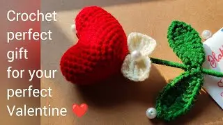 Crochet a Valentine&rsquo;s Day Classic &ndash; No Experience Needed | Amigurumi Heart DIY Craft