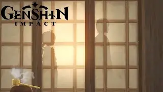 A conversation between Kazuha and his Father (ENG Dub) | As the Courtyard in Spring Once Appeared