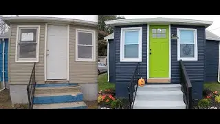TINY HOUSE IN 2 MINUTES (Full re model TIME LAPSE)