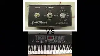 Omni Music Box VS My Keyboard Piano Playing The Picnic at the same time in different pitches