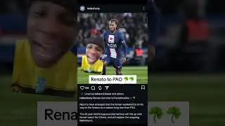 Renato Sanches to Panathinaikos for a loan move! 😭😫☘️ #paofc #superleaguegreece #greekfootball #aek