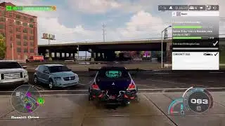NFS Perform 25 Grip Turns in a Mitsubishi Lancer Evolution 2007