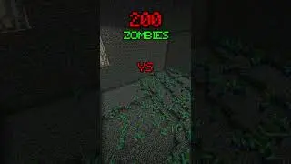 10 IRON GOLEMS VS 100 ZOMBIES
