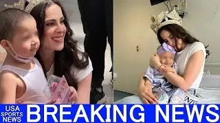 Fatima Bosch keeps her promise and returns to the Children's Hospital with the Miss Universe crown