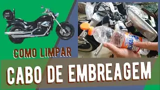 Limpeza de Cabo e REGULAGEM de Embreagem Boulevard M800