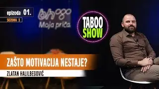 Motivacija i ciljevi: Praktični savjeti kako ne odustati | Taboo Show S3E1