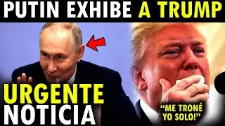 🚨 LE SALI&Oacute; MAL A TRUMP! INVIT&Oacute; A PUTIN A SU JUNTA DE LA PAZ. LE LLEGA KARMA INSTANTANEO