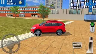 Red Car Roof Car Driving Simulator #4  - Xtreme Car Drive - Android Gameplay