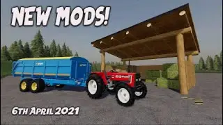 NEW MODS | WEST Trailers? (Review) Farming Simulator 19 FS19 6th April 2021.