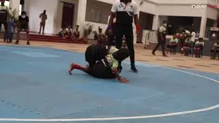 Ameya Binu vs Sana Fathima (U-11, U-27Kg) | 2nd Kerala State Grappling Championship | Mat 1 | Final