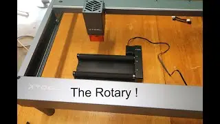 XTool rotary Laser setup and accessories review with Laser engraver giveaways @ C&T episode 243