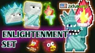 Enlightenment FULL SET ! STAR EFFECT ? | Growtopia Thanksgiving Week 2020