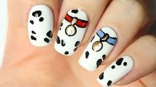 Nail art Disney : les 101 dalmatiens
