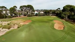 Hole 9 at The Royal Adelaide Golf Club