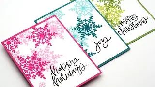 Quick & Easy Holiday Cards | Stamping