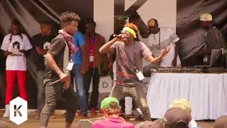 Volcano Bin Magama at Made In Kibera Live Concert || Laini Saba April 2017