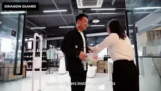 RFID + CCTV double effect black technology = anti-theft + second inventory clearance!