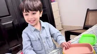 My son&rsquo;s First day in school 🥳 || Fahaad Khan 