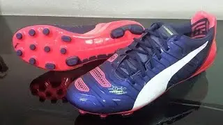 PUMA evoPOWER 1.2 HG Peacoat Unboxing & On Feet (Thai) HD