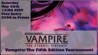 VTES - The Fifth Edition Tournament Table 1 Round 1 - Vampire the Masquerade CCG