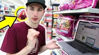 HACKING MY FRIENDS ROBLOX ACCOUNT IN PUBLIC!!! (SPENT 15K ROBUX) *I GOT CAUGHT*