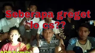 Seberapa greget ngoni cs??