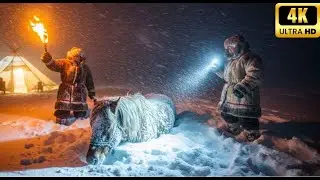 Unbelievable Cold Rescue: Yakut Horses Lost in &minus;71&deg;C Oymyakon | Siberia 2025 | 4K