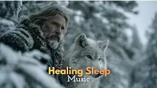 The Silent Journey ❄️ Ancient Winter Wanderer & Wolf &bull; Soft Piano & Viola for Anxiety Relief