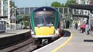 IE 22000 Class Intercity Train number 22348 - Portarlington, Laois