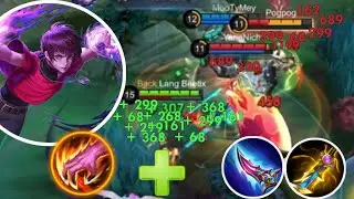 DYRROTH FULL STACK SKY ITEM BEST BUILD FOR UP RANK SOLO IN MOBA 5VS5 