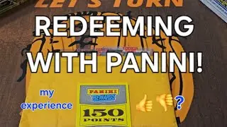 Panini Points Redemption - My Experience (3 Auto's!)