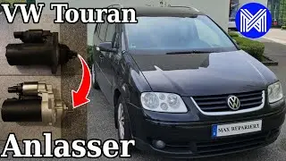 VW Touran Anlasser wechseln | Starter tauschen bei Startproblemen &ndash; Schritt-f&uuml;r-Schritt Anleitung