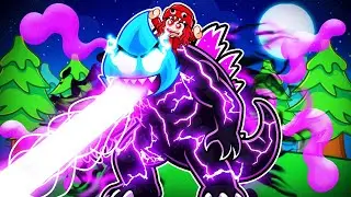 Playing as a PROTECTIVE DARK GODZILLA in Roblox Creatures of Sonaria!