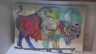 Tulsa Artist Opens Pop-Up Exhibit At Mother Road Market