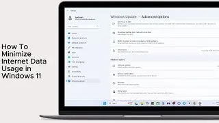 Как минимизировать использование интернет-данных в Windows 11