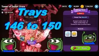 Cookie Run Kingdom - Tower Season 2 (Trays 146 to 150)