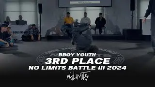 Nambrandzz VS Dylan | 3RD PLACE BBOY YOUTH 1VS1 | NO LIMITS BATTLE III 2024