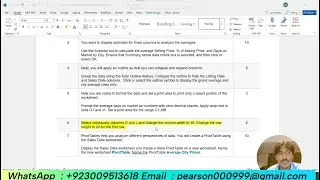 Exp25_Excel_Ch05_ML1_RealEstate     |  Exp25 Excel Ch05_ML1 Real-estate