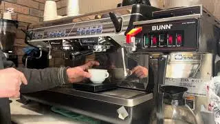 Simonelli coffee automatic time setting #viral #simonelli 