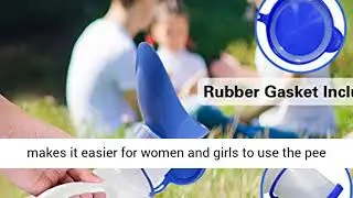AWOKEN Unisex Potty Urinal for Car, Toliet Urinal for Men and Women, Bedpans Pee Bottle, With a Lid