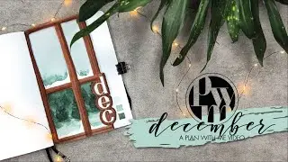 Планируйте вместе со мной || Вечнозелёный лес || Декабрь 2022 || Настройка Bullet Journal