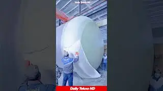 Giant Tank Wrap is Next-Level Satisfying 🤯 #Manufacturing