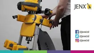 Jenx Standz 2 - Pelvis & trunk positioning: Adjusting the flip-away lateral supports